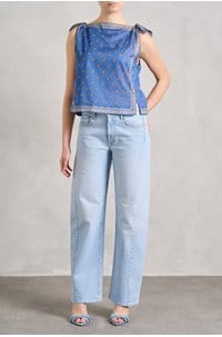 amalia top in eartha paisley