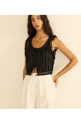 Traveler Top in Black