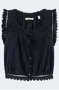 traveler top in black