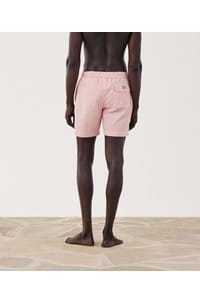 swim shorts in coral