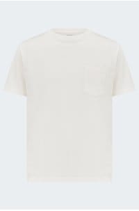 one pocket tee in off white