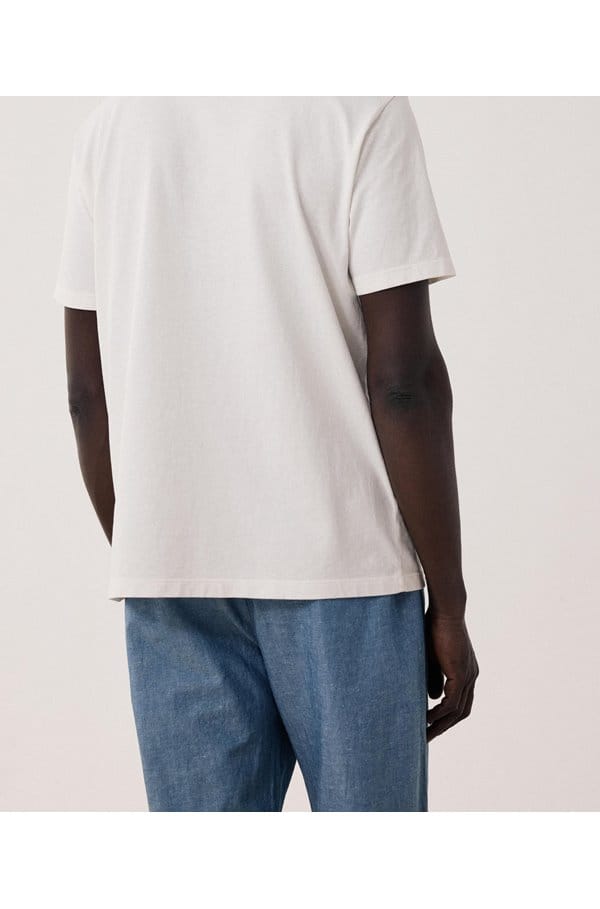 one pocket tee in off white