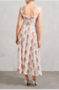 clea dress in rose petit bouquet de chamonix