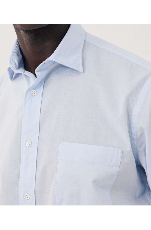 paul cotton lightweight shirt in sky