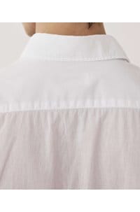 paul cotton lightweight shirt in white