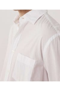 paul cotton lightweight shirt in white