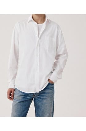 Paul Cotton Shirt in White