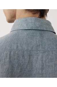 paul linen shirt in green