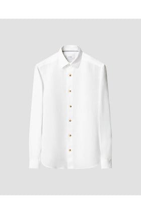 Solid Linen Shirt in White