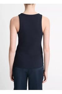 scoop neck tank in coastal