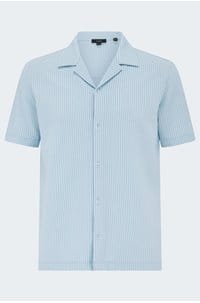 playa striped shirt in blue