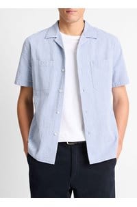 playa striped shirt in blue