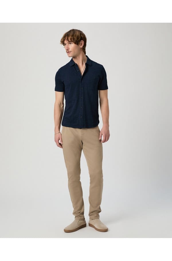 carillo short sleeve top in deep anchor