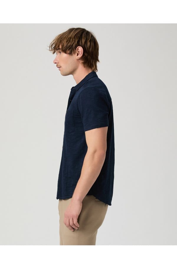 carillo short sleeve top in deep anchor
