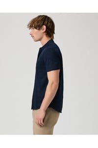 carillo short sleeve top in deep anchor