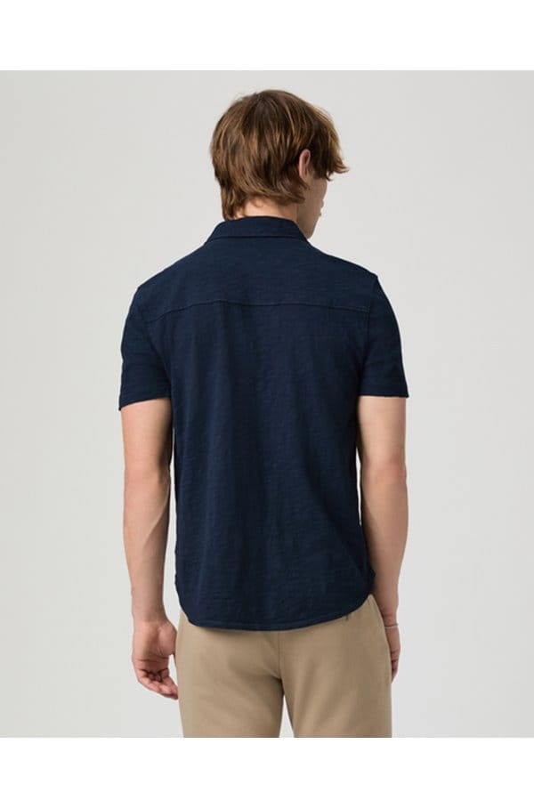 carillo short sleeve top in deep anchor