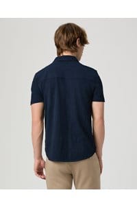 carillo short sleeve top in deep anchor