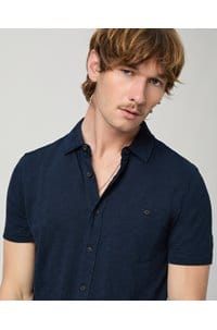 carillo short sleeve top in deep anchor