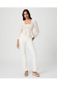 jay blouse in antique white