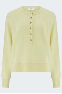 griffin sweater in butter yellow