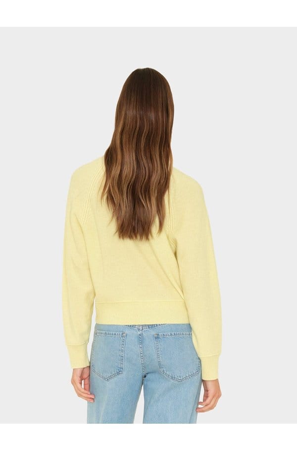 griffin sweater in butter yellow