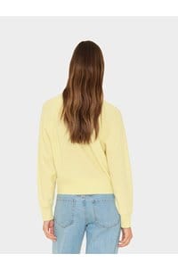 griffin sweater in butter yellow