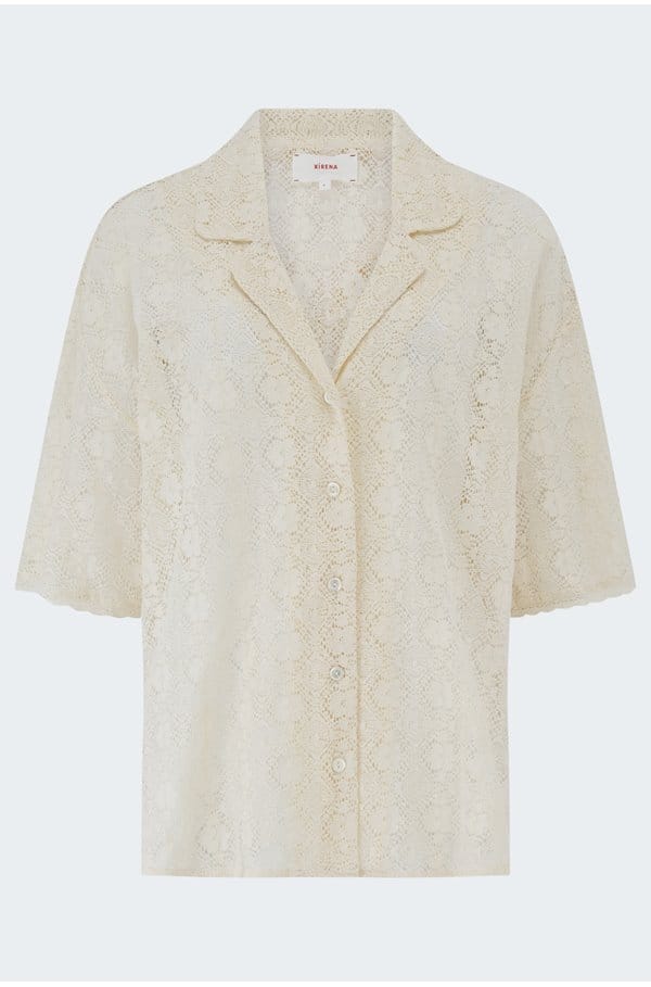 inez shirt in natural