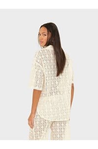 inez shirt in natural