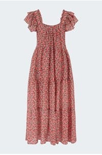 jaynie dress in sienna petals