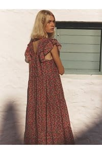 jaynie dress in sienna petals