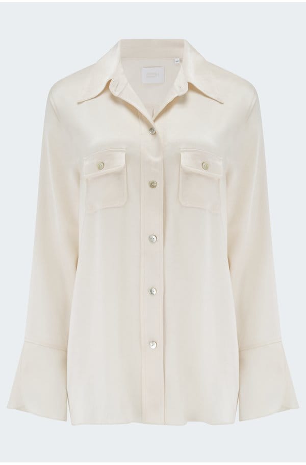 tulip shirt in stone