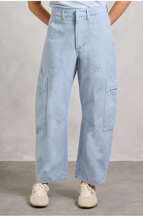 marcelle low slung easy cargo in june blue