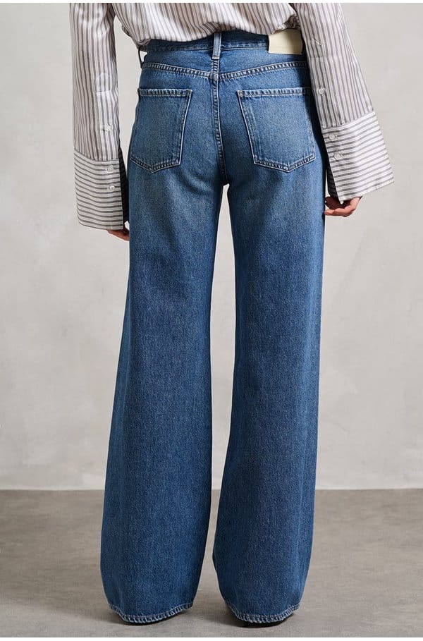 annina high rise wide leg in avant