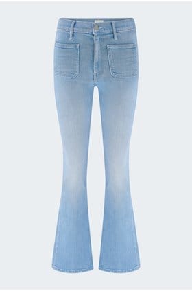 The Patch Pocket Weekender Flare in Sauced by Six