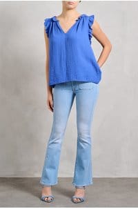 the patch pocket weekender flare in sauced by six