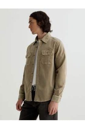 Curtis Work Shirt in Industrial Taupe