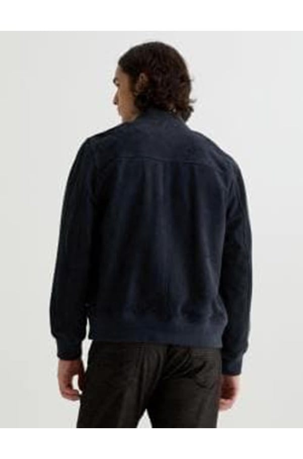 dayton bomber jacket in midnight chateau