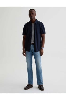 Everett Slim Straight Jean in Chaparral
