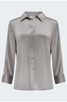 Dani Blouse in Pewter