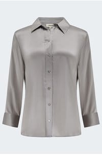 dani blouse in pewter