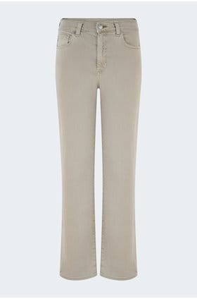 Brinley Straight Jean in Sulfur Light Taupe