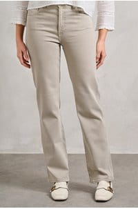 brinley straight jean in sulfur light taupe