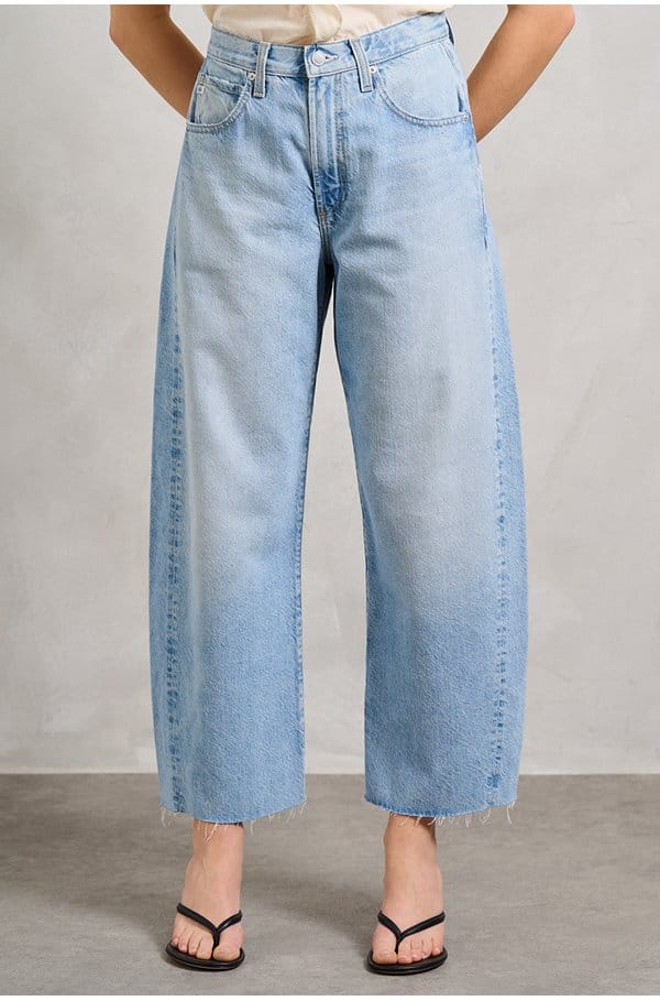 hattie crop barrel jean in gesture