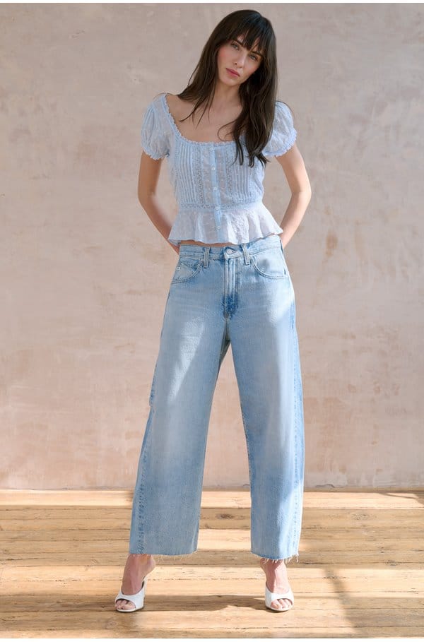 hattie crop barrel jean in gesture
