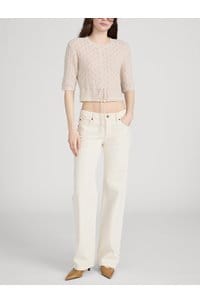 clover cardigan in oatmeal