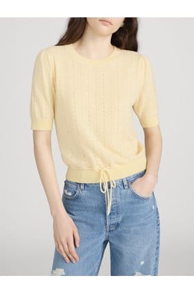 Charm Sweater in Canary