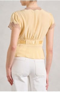 daniela top in butter yellow