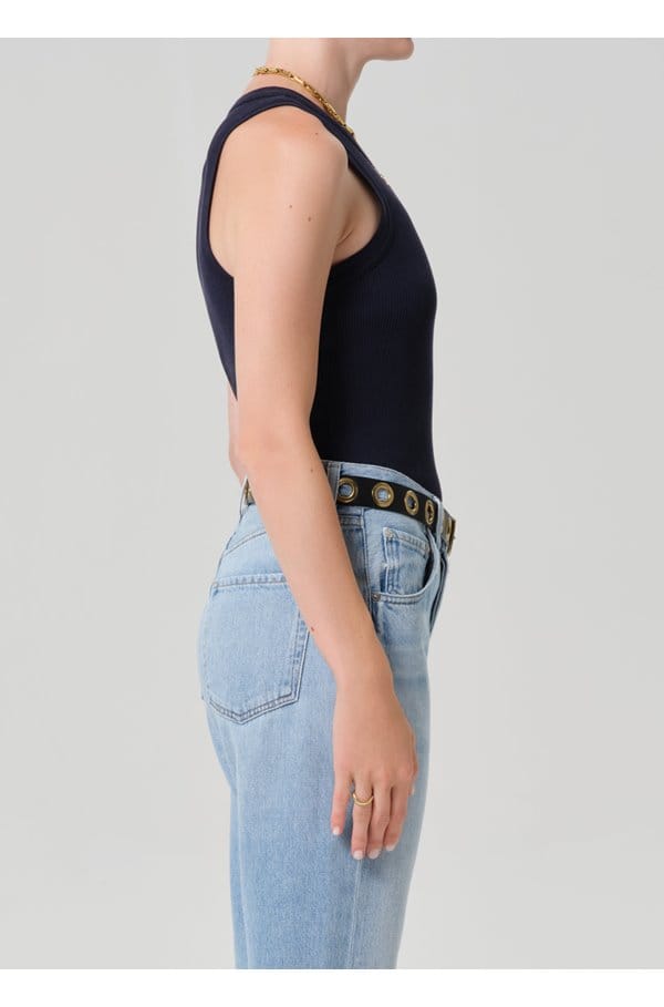 isabel tank in navy