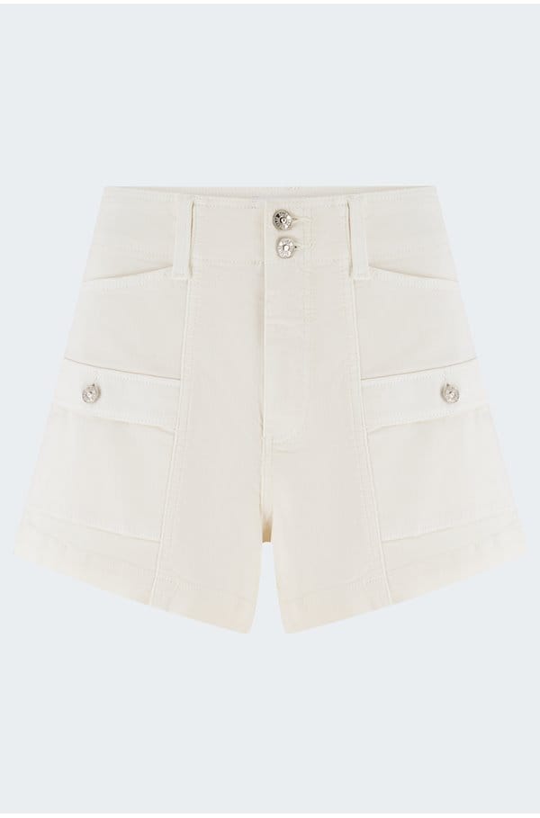olivia short in quartz sand
