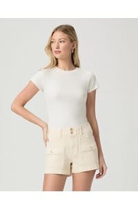 olivia short in quartz sand